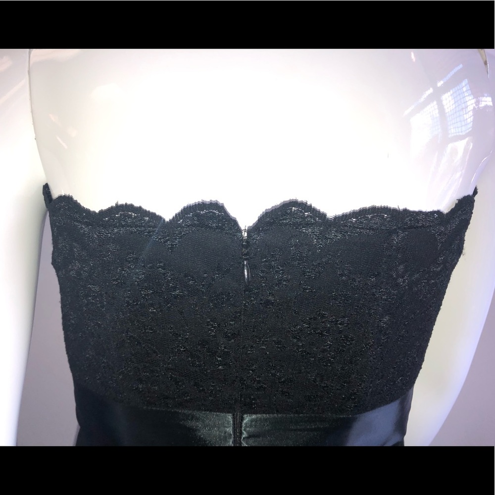 Midi Black Lace Dress - Picture 7 of 8